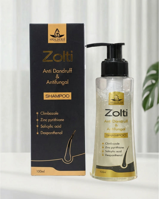Zolti Anti Dandruff Shampoo with Climbazole & Zinc – 100ml