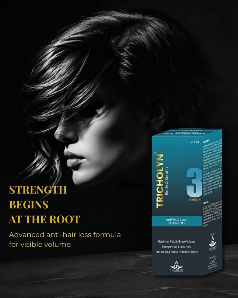 New Launch: Tricholyn 3-Strength Shampoo!
