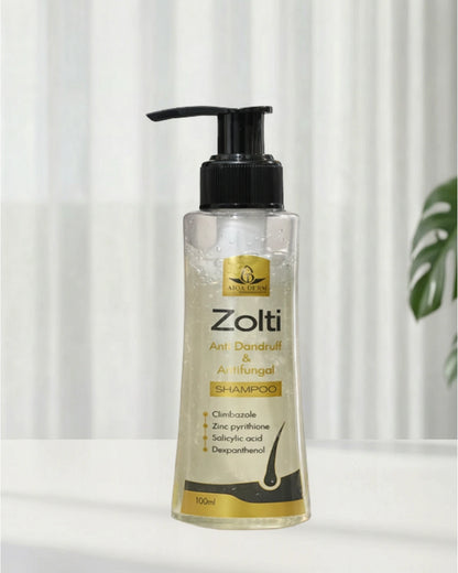 Zolti Anti Dandruff Shampoo with Climbazole & Zinc – 100ml
