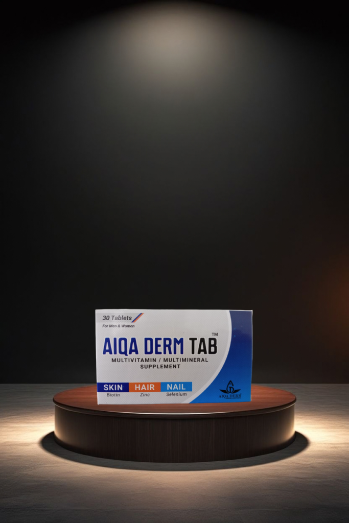 AIQA Derm Tab – Advance Beauty Vitamins & Minerals for Skin, Hair & Nails (30 Tablets)