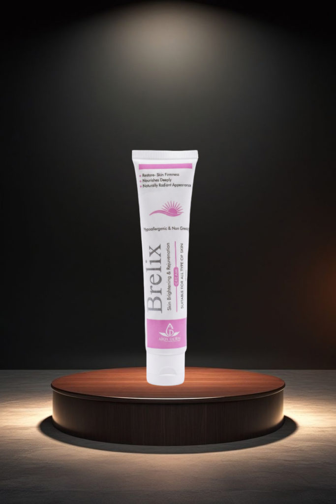 Brelix Skin Brightening & Rejuvenation Cream with Alpha Arbutin, Licorice Extract, Vitamin C & Niacinamide (30gm)