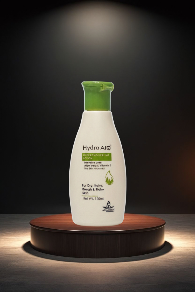 Hydro AIQ Hydrating Healing Lotion with Urea, Aloe Vera & Vitamin E (120ml)