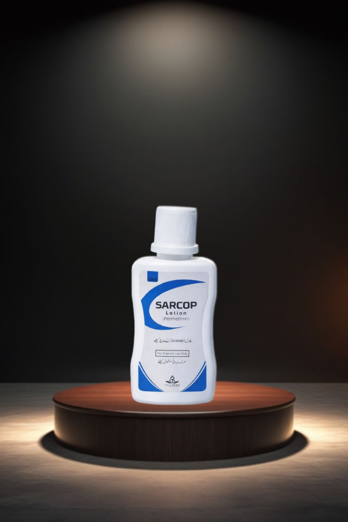 Sarcop Lotion (Permethrin 5%) – Drug of Choice for Treatment of Scabies (60ml)