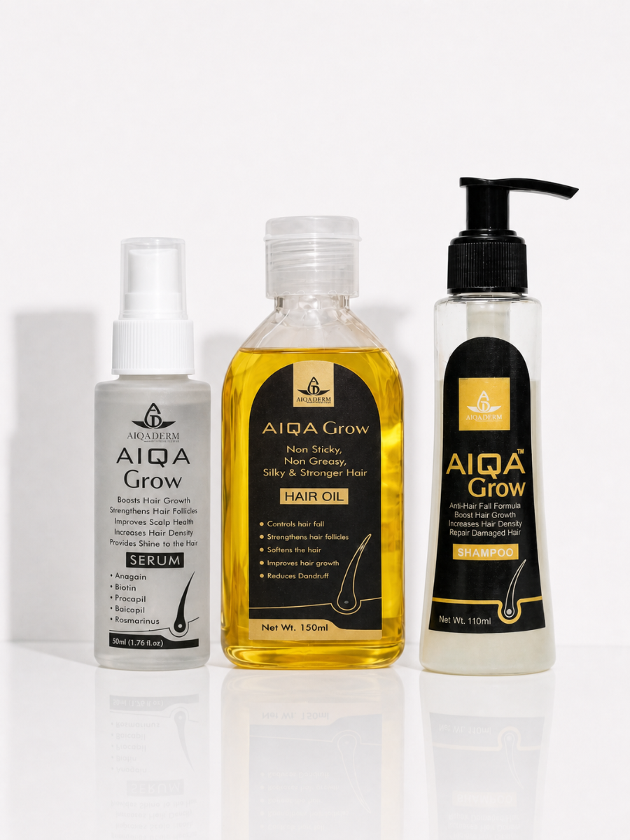 AIQA Grow Complete Hair Care Bundle